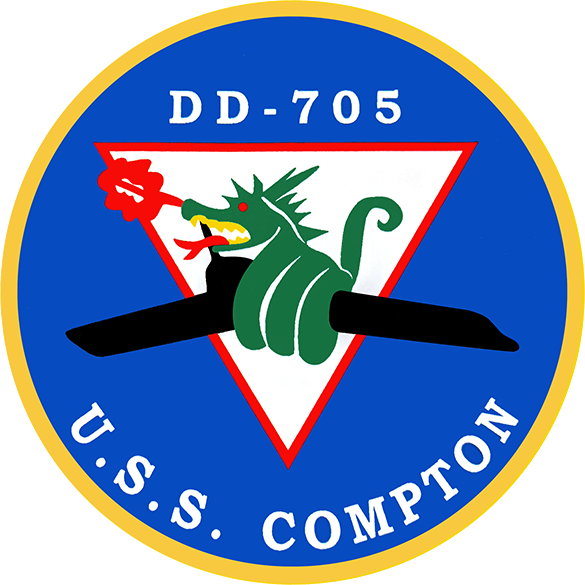USS Compton decal